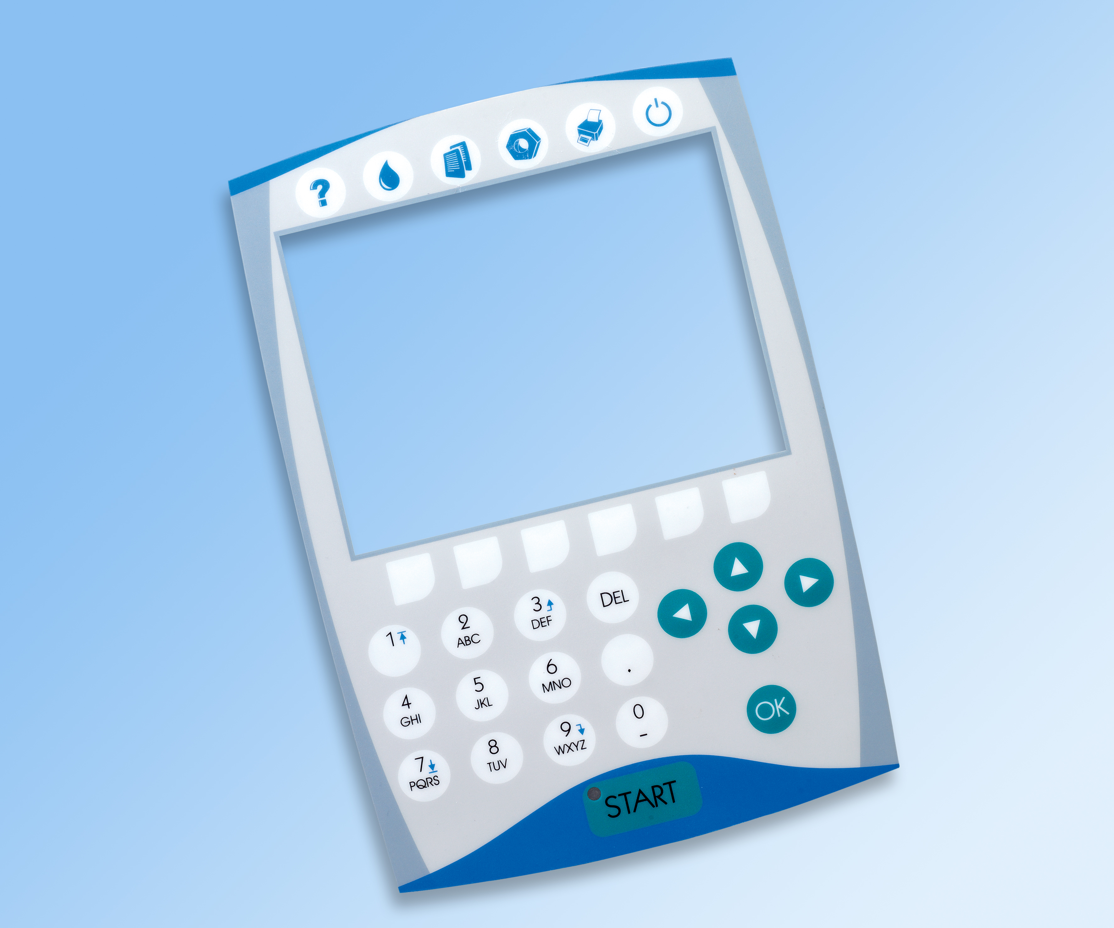 Medical equipment Keypad 6
